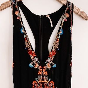 Free People maxi romper